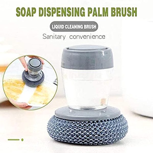 Kitchen Soap Dispenser Scrubber Steel Wire - Kbr Express