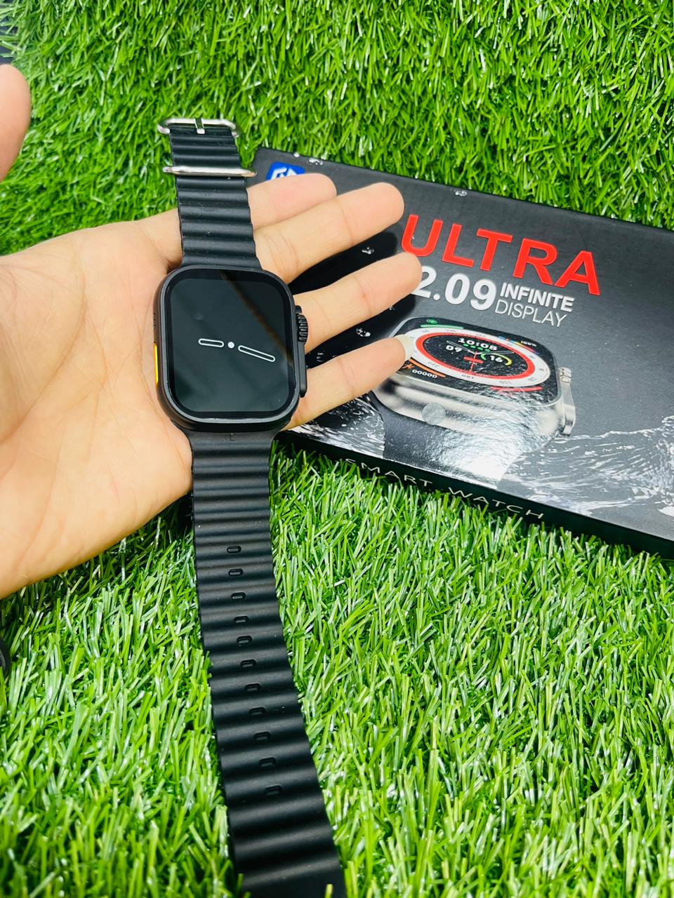 Ultra 2.09 Infinite Display Smartwatch - Kbr Express